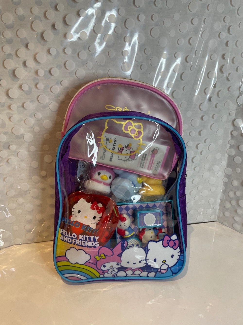 Hello Kitty 🐱 🎀& La Crème Backpack toy bundle